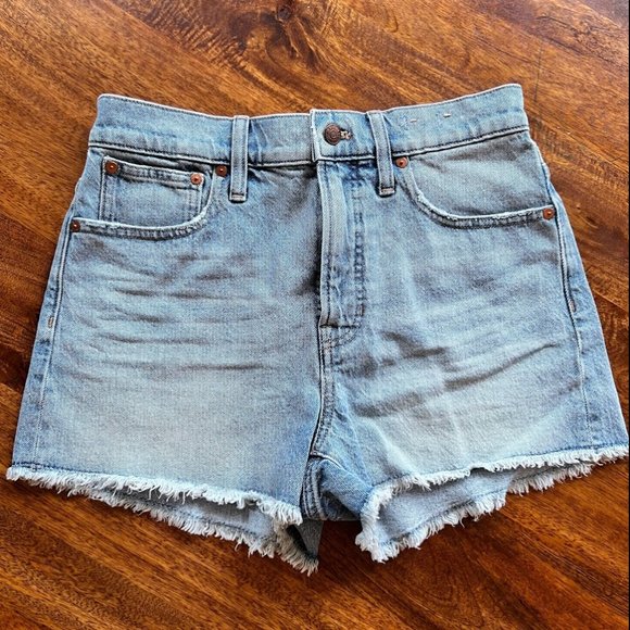 NWT Madewell Perfect Vintage Jean Shorts - Picture 4 of 5